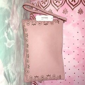 Large Pink wristlet from Charming Charlie’s